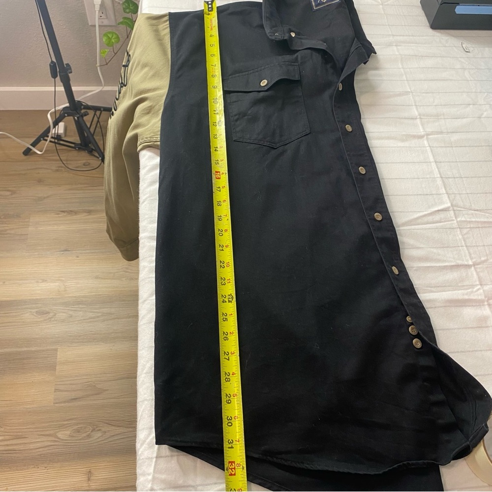 Roper Vintage Western Shirt, Black and Tan,‎ Size 2XL Black and Tan Men's Shirt - Picture 12 of 15